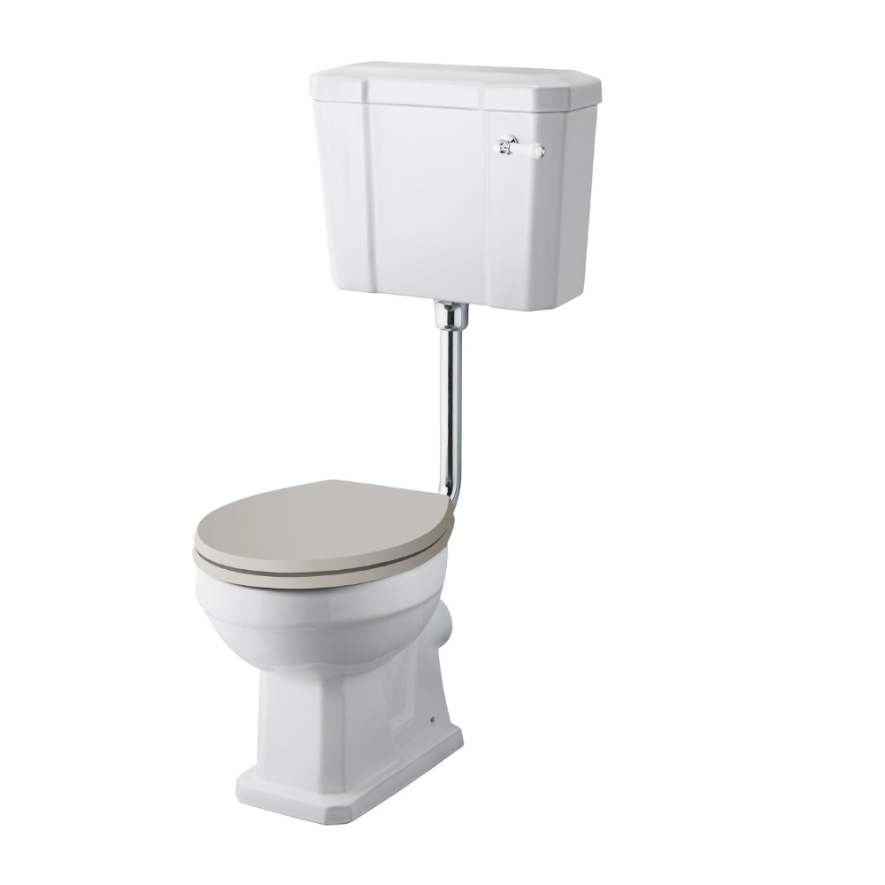 HR Richmond Comfort Height Low Level WC & Flush Pipe