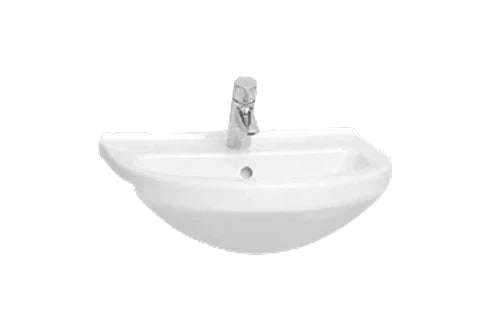 Prestige Essential Sit-On Counter Top Basin 500mm Wide - 1 Tap Hole