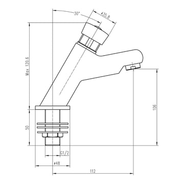 Commercial Basin Taps