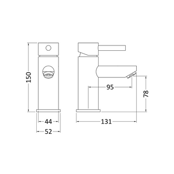 Series Two Mono Basin Mixer