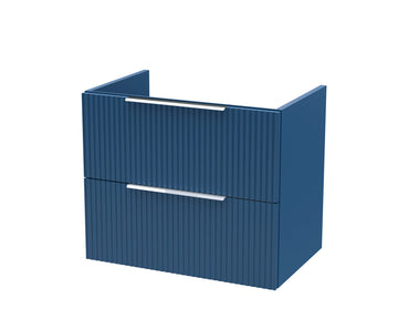 HR Fluted 600mm Wall Hung 2-Drawer Unit