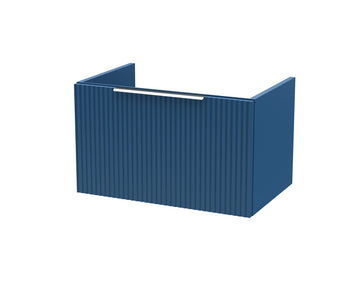 HR Fluted 600mm Wall Hung Single Drawer Unit