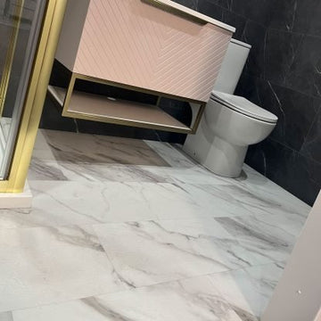 Cararra Marble SPC Flooring