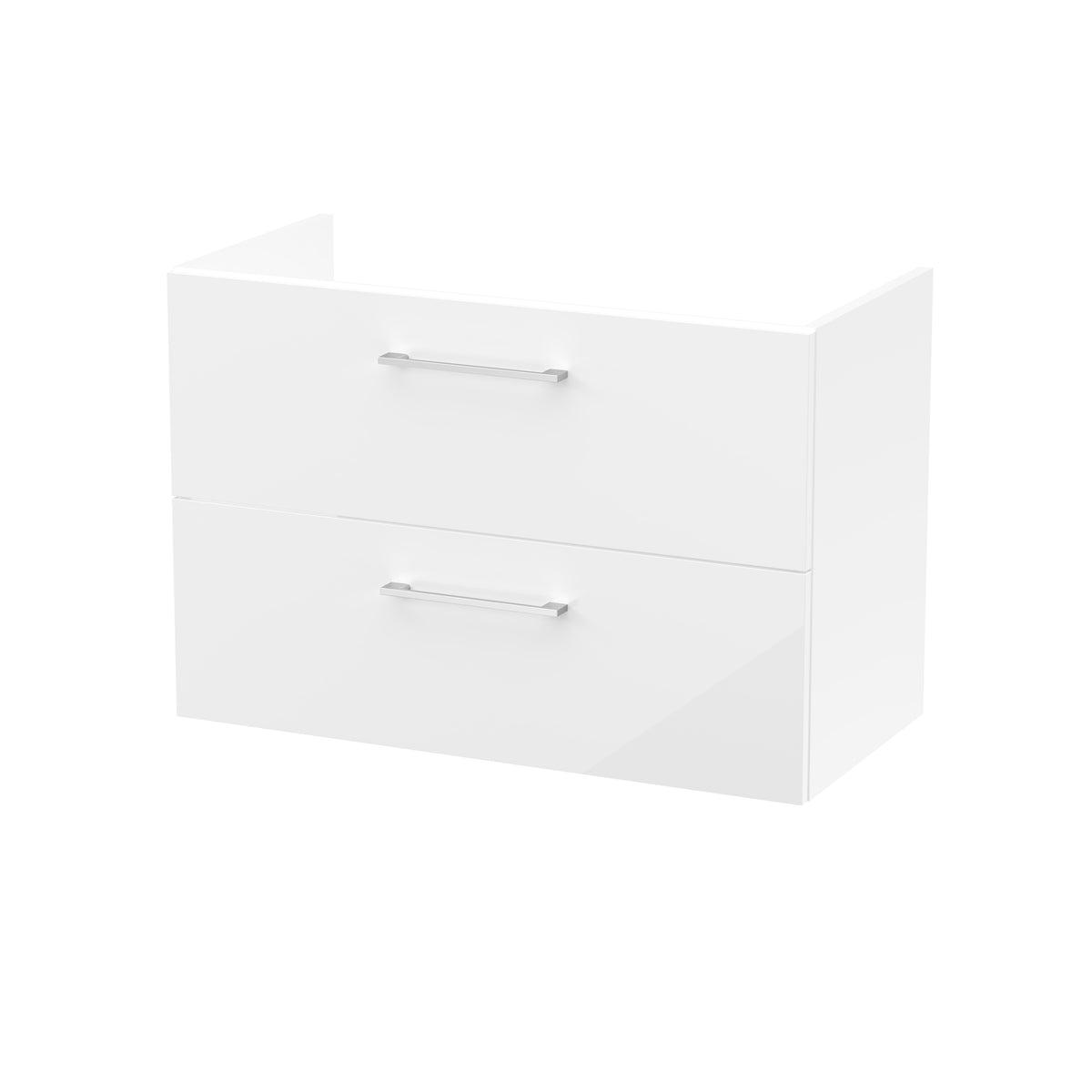 Arno 800mm Wall Hung 2-Drawer Unit