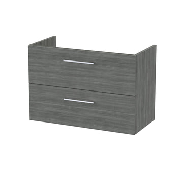 Arno 800mm Wall Hung 2-Drawer Unit