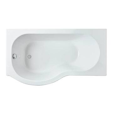 Left Hand P-Shaped Bath