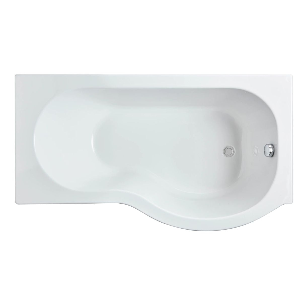 Right Hand P-Shaped Bath