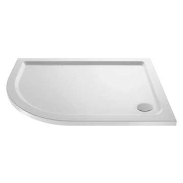 Offset Quadrant Slimline Shower Tray Left Hand