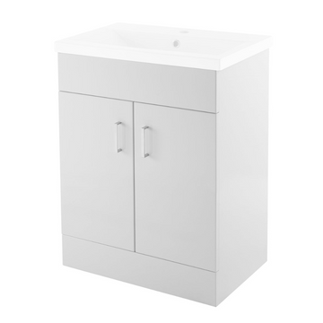 Eden Floor Standing 2 Door Vanity Cabinet 600mm