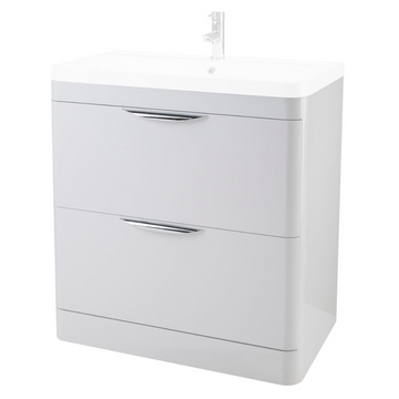 Parade Floor Standing 2 Drawer Basin Unit 800mm