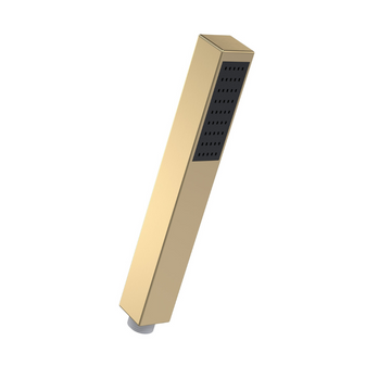 Shower Accessories Minimalist Handset Brushed Brass