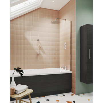 350mm Fixed Bath Screen