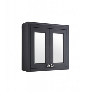 Buckingham 600mm Mirror Cabinet Black Oak