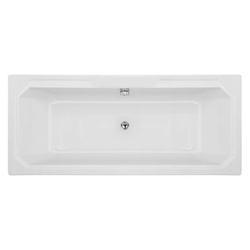 Art Deco Straight Shower Bath 1800 x 800mm