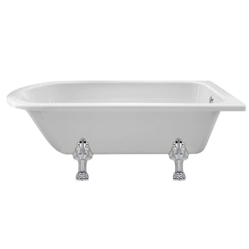 HR Single Ended Freestanding Shower Bath - Corbel Leg Set 1700mm