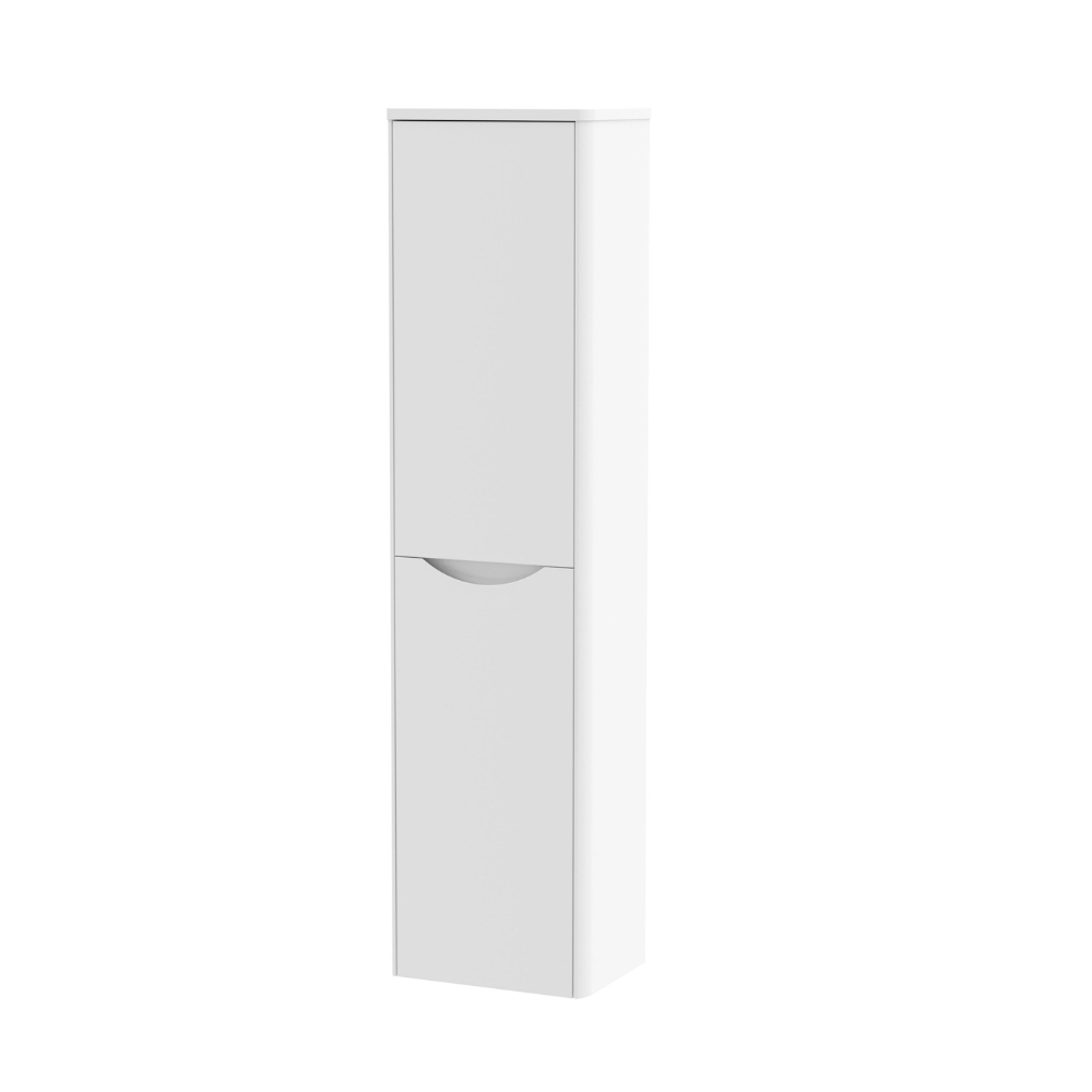 Lunar Wall Hung 2 Door Tall Unit, 356mm