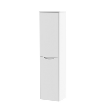 Lunar Wall Hung 2 Door Tall Unit, 356mm