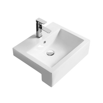 Semi-Recessed Basin 530 x 440 x 168mm