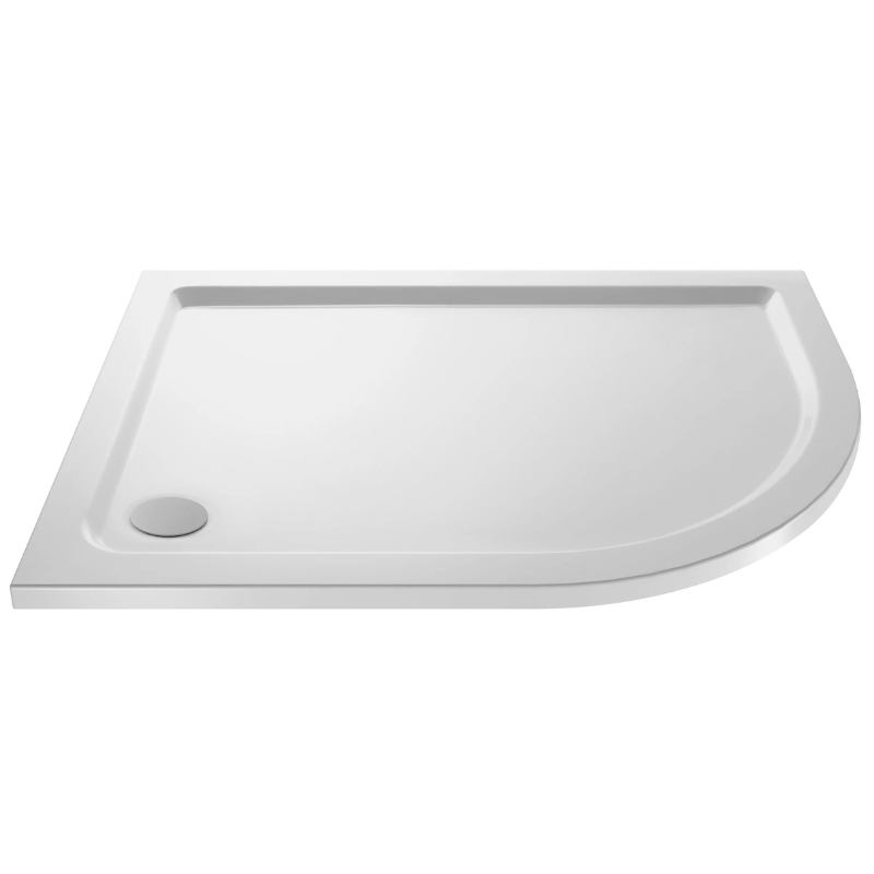 Offset Quadrant Slimline Shower Tray Right Hand