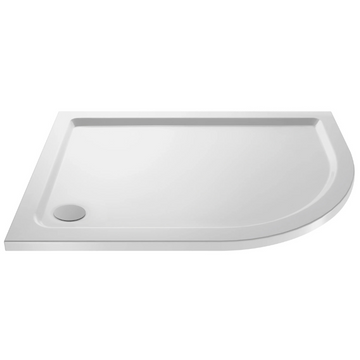 Offset Quadrant Slimline Shower Tray Right Hand