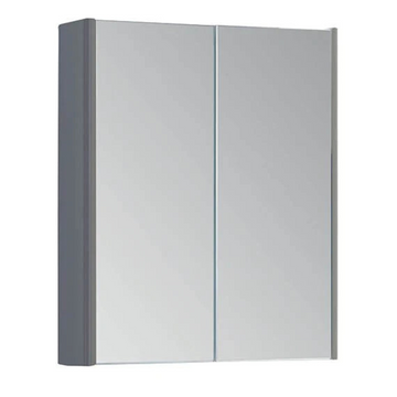 Options Kartell K-Vit Mirror Cabinet balsalt grey