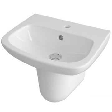 Ambrose 500mm Basin & Semi Pedestal