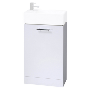 Mayford Floor Standing 1 Door Vanity Unit Compact 450mm