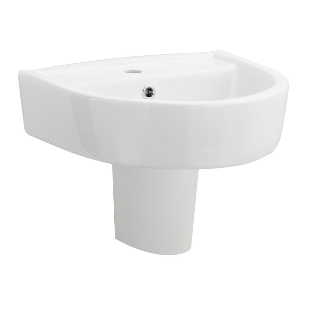 Provost 420mm Basin & Semi Pedestal