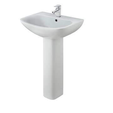 Ava 545mm Basin & Pedestal