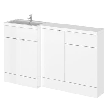 HR Fusion Floor Standing 3 Door Vanity Basin & WC Left Hand Combination 1500mm