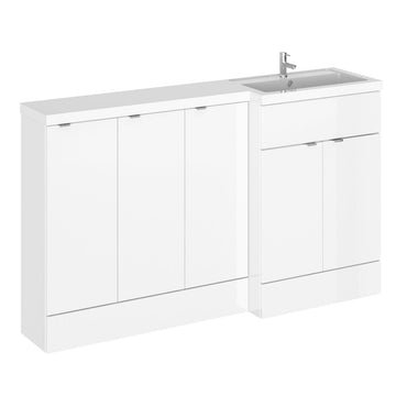 HR Fusion Floor Standing 5 Door Vanity Basin Right Hand Combination 1500mm