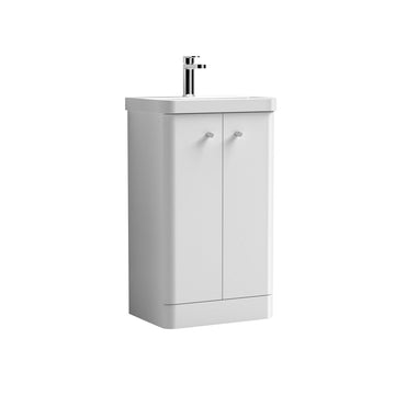 Core Floor Standing 2 Door Vanity With Ceramic Basin 500mm