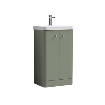 Core Floor Standing 2 Door Vanity With Ceramic Basin 500mm