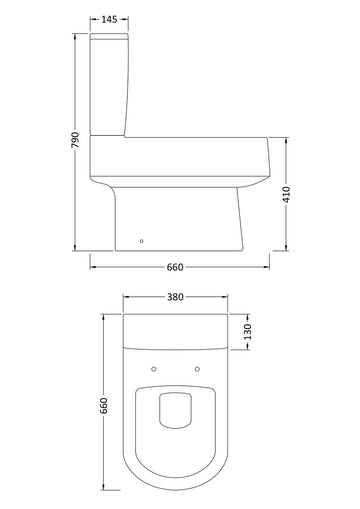 Ambrose Semi Flush to Wall WC