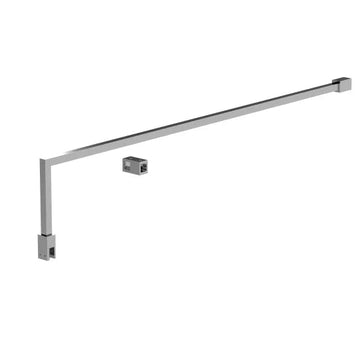 Wetroom Screen Support Arm Polished Chrome