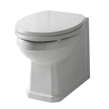 Kartell Astley 500mm WC Unit - Matt White