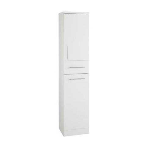 Kartell IMP350TU Impakt Tall Cabinet Storage Unit 1900mm H X 350mm W, White