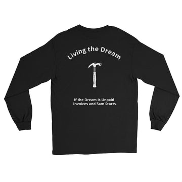 Men’s Long Sleeve Shirt - Living the Dream