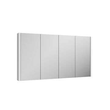 Eden Wall Hung 4 Door Mirror Cabinet 1200mm