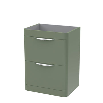 Parade Floor Standing 2 Drawer Basin Unit 600mm