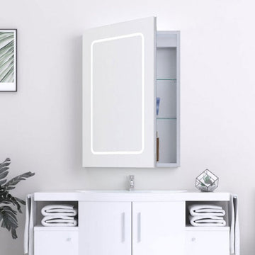 Kartell Fine 500 x 700 LED Illuminated Mirrored Bathroom Cabinet