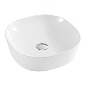 Prestige Island Sit-On Countertop Basin - White