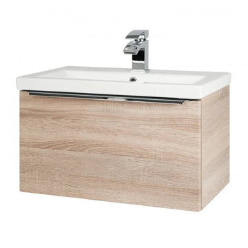 Kartell Kore 600mm Wall Mounted Drawer Unit and Ceramic Basin