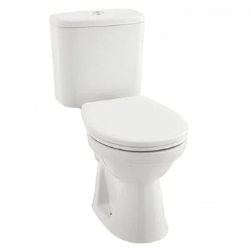 Prestige Milton Close Coupled Toilet With Cistern And Soft Close Seat