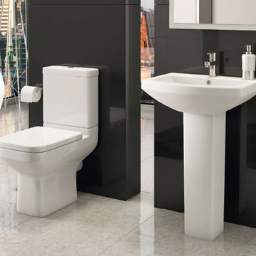 Prestige Trim Close Coupled Toilet With Cistern And Soft Close Seat