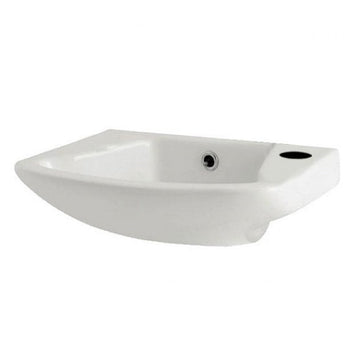 Prestige Uranus Cloakroom Basin 360mm Wide 1 Tap Hole