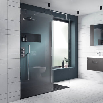 Wetroom Screen & Support Bar