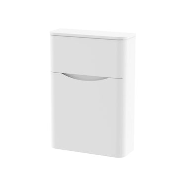 Lunar Floor Standing Concealed Cistern WC Toilet Unit, 550mm