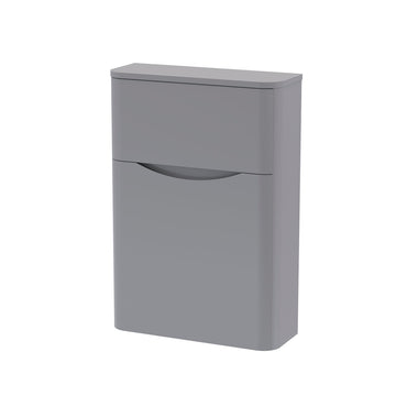 Lunar Floor Standing Concealed Cistern WC Toilet Unit, 550mm