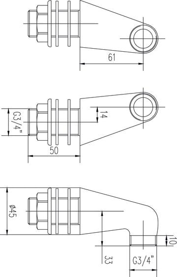 Wastes & Extras Inlet Leg